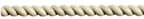 96" x 1/2" Standard Twist Split Rope Molding, Maple