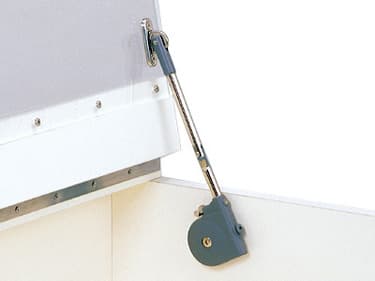 105° Soft-Down Lid Stay, White