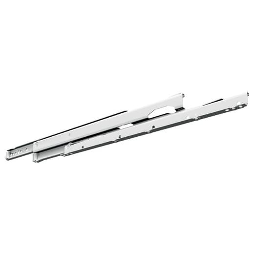 FR6500.550MM/22IN WHITE FULL-EXTENSION, 1207