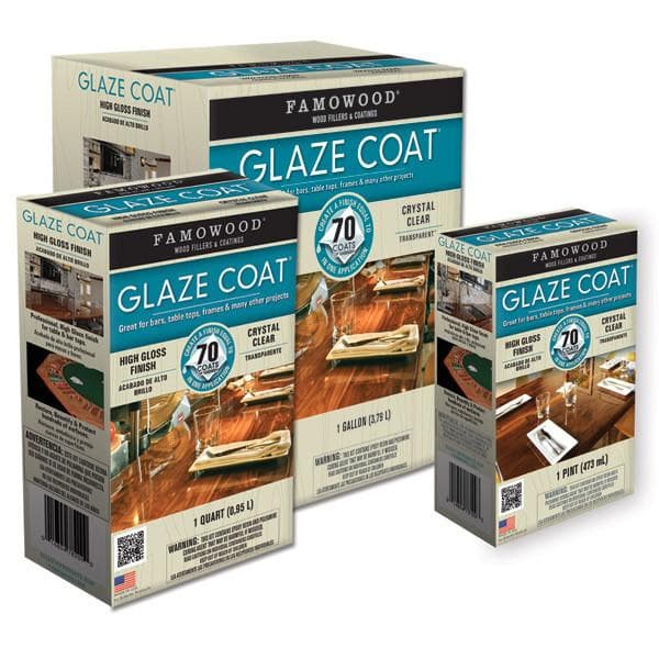 2 Part High Gloss Glaze Coat, 1 Pint