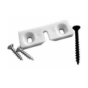 Smart Clip™ Plastic Backsplash Fastener, Beige, Box of 250