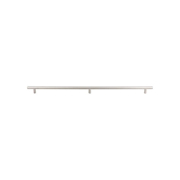 37-3/16" Stainless Steel Solid Bar Pull, Brushed Stainless Steel