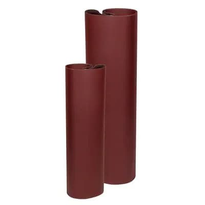 4" x 24" 80 Grit Sanding Belt, Aluminum Oxide on X-Weight Cotton/Cloth