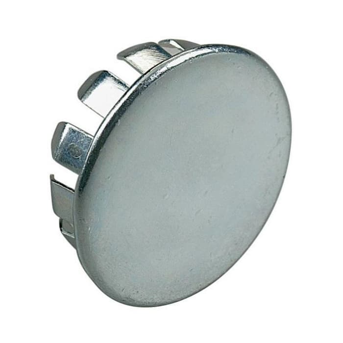 1-1/16" Diameter Closet Rod End Caps, Anochrome Finish