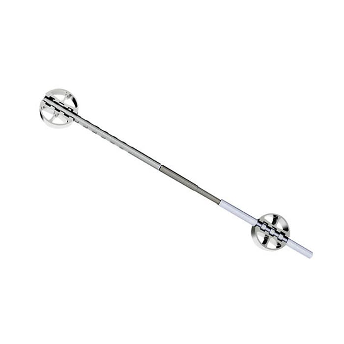 1524mm DSR403 Concealed Door Straightener with Cover Cap Plain/Nickel (25/Box)