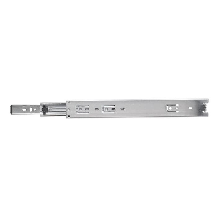 Drawer Slide Full Extension, Side-Mount, Cadmium , 18"