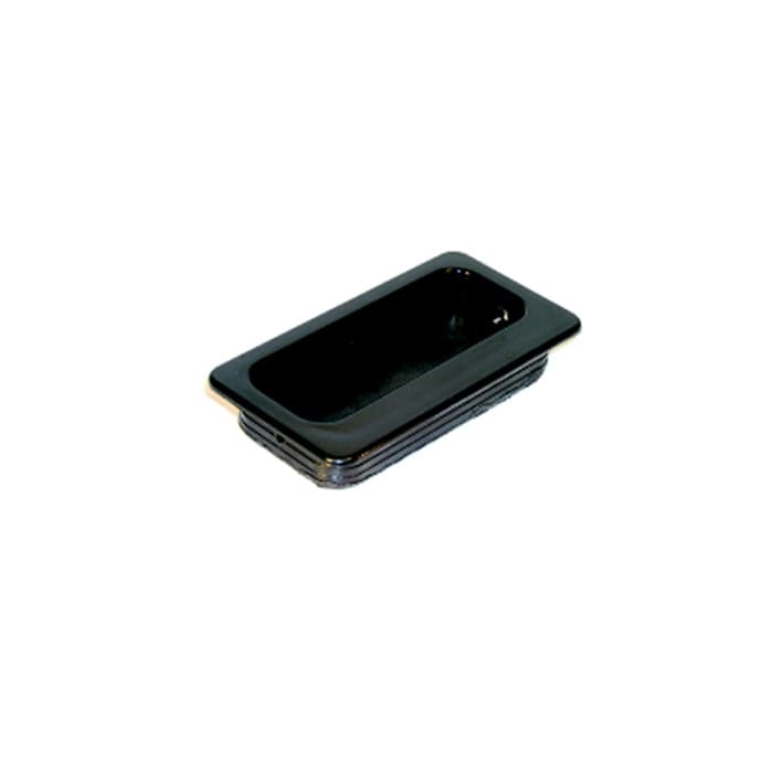 3-15/16" Nylon Series Recessed Pull, Black