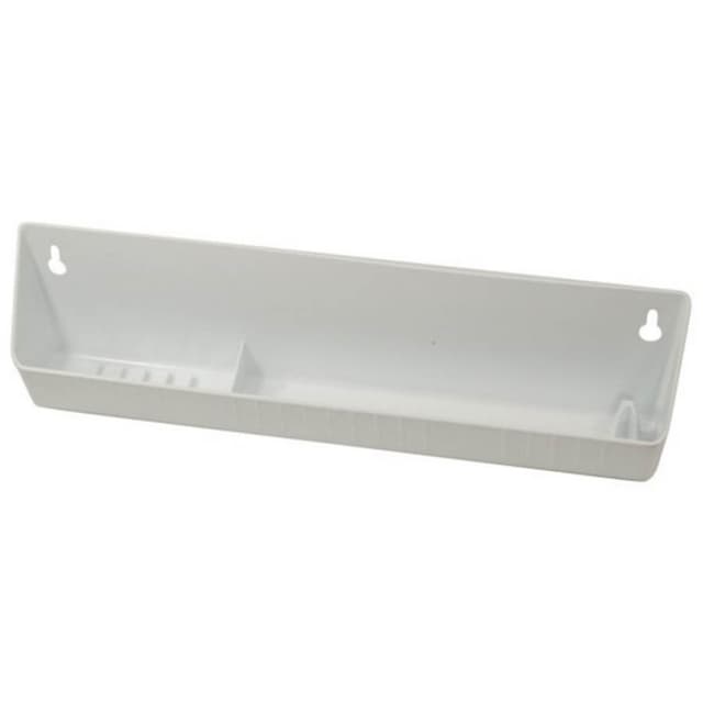Rev-A-Shelf Corporation 6591 Series White Polymer Sink Tip Out Tray with Tab Stops