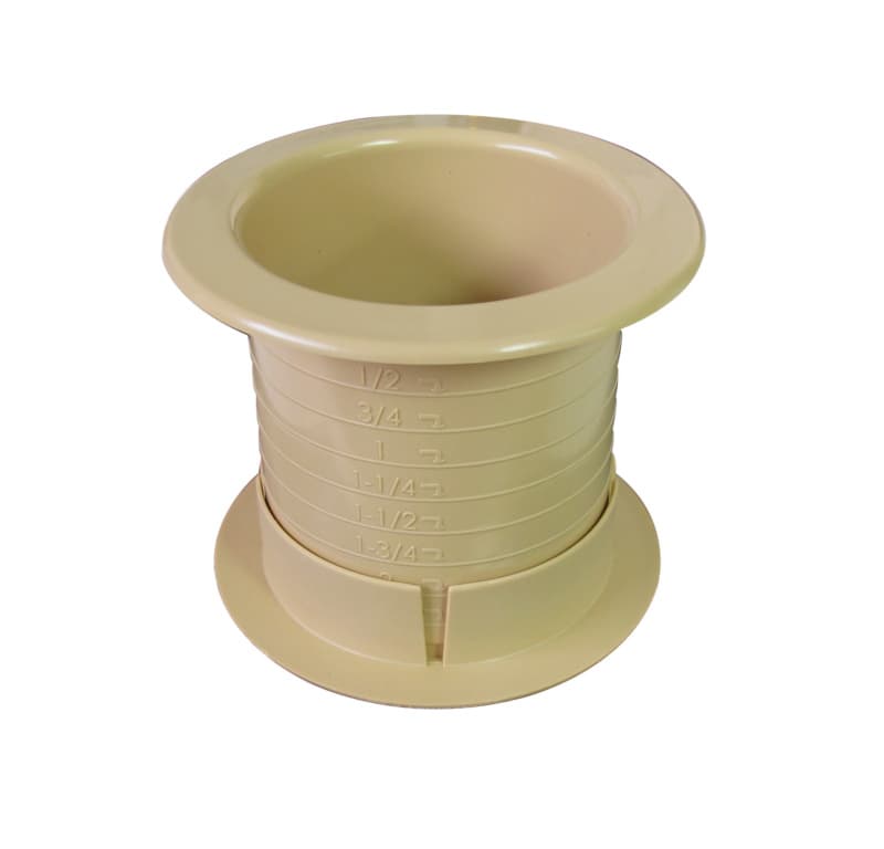2-1/2" Dual Sided Grommet, Almond