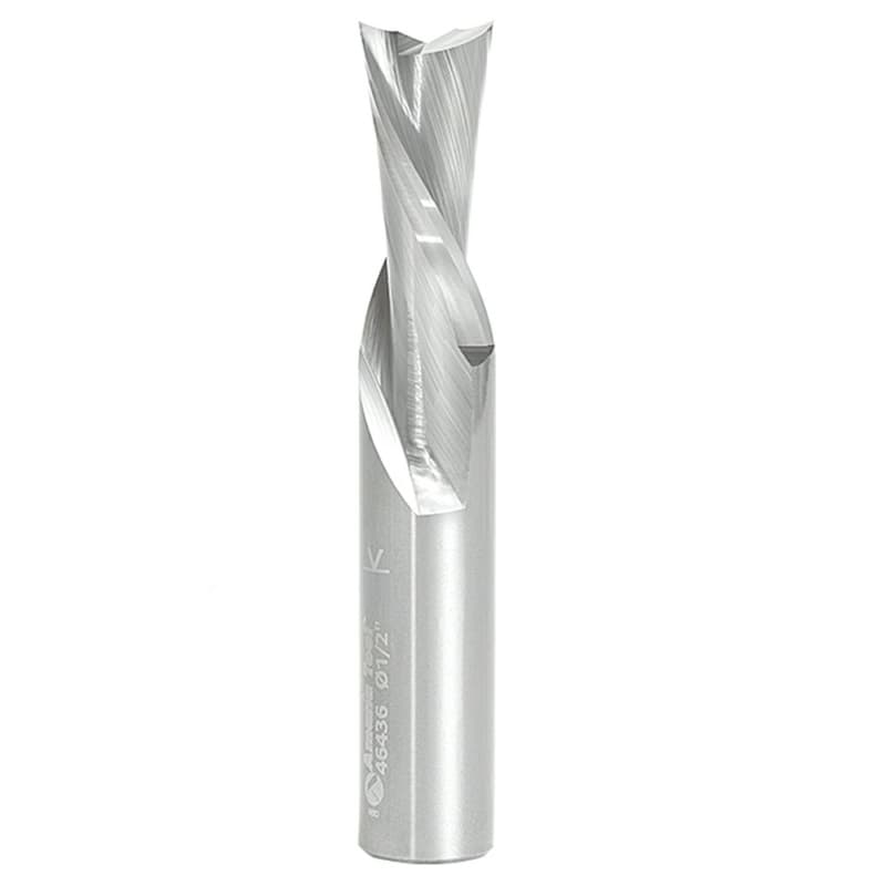 1/2" x 3" Down-Cut Spiral Plunge Bit, 2-Flute, 1/2" Shank, 1-1/8" Cutting Height