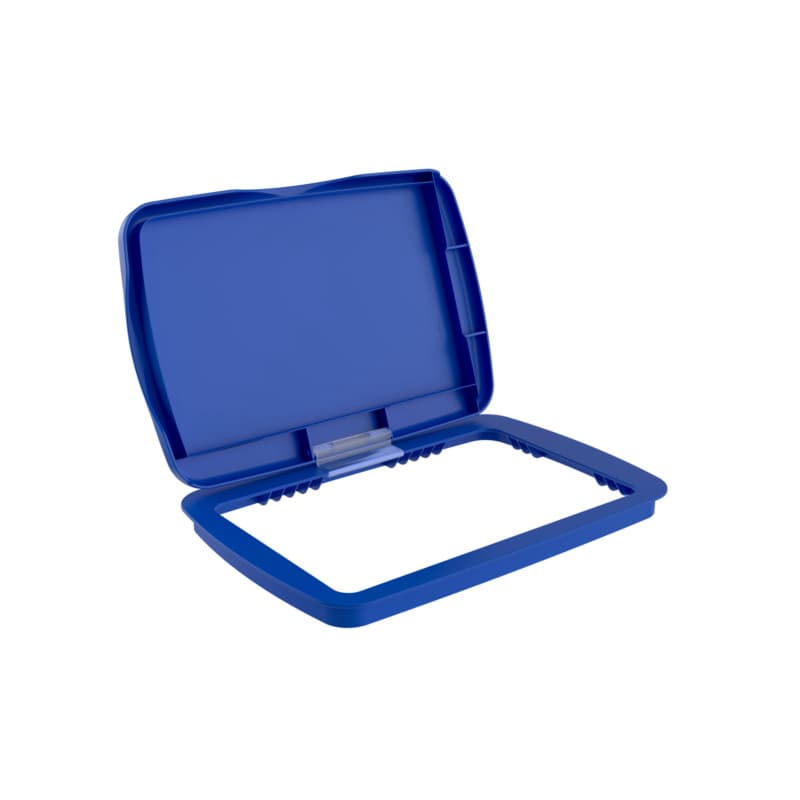 RV-LID Polymar Lid for 32 QT Waste Container, Blue