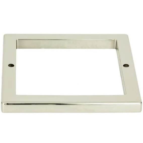 LEAU SQR BASE 3" POL NCKL, 395-PN
