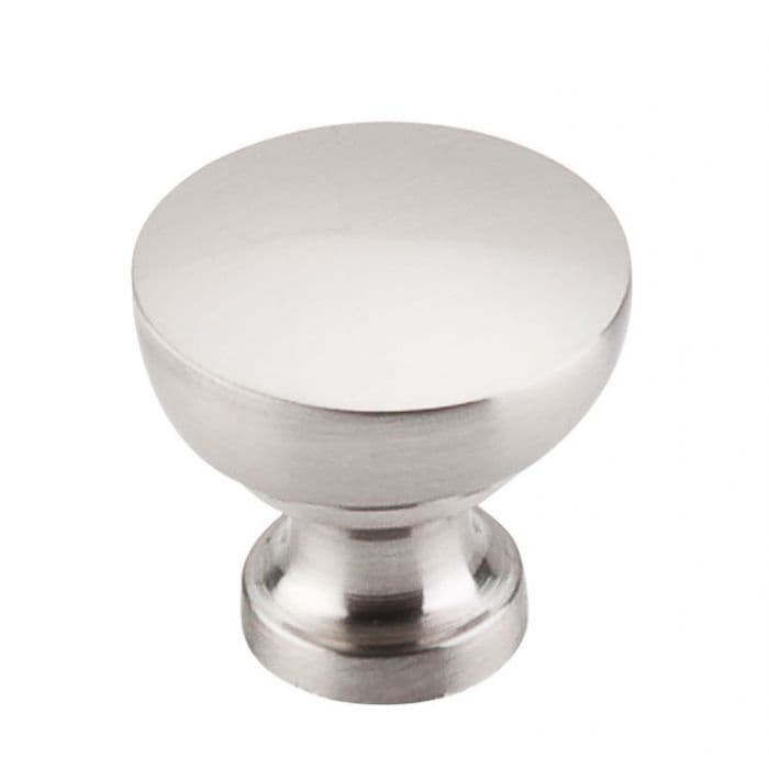 1-1/4" Asbury Bergen Knob, Brushed Satin Nickel