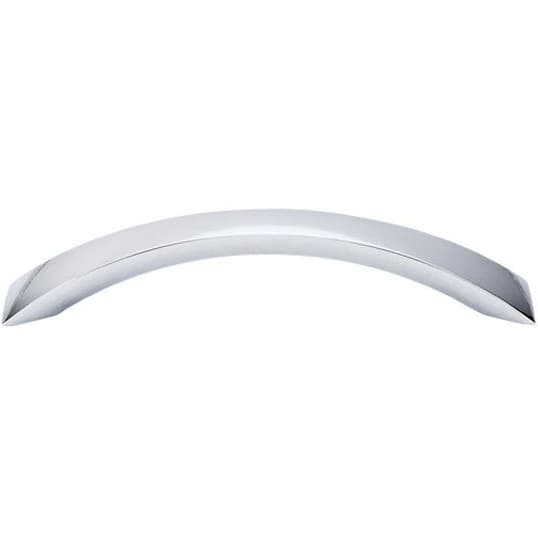 5-1/16" Nouveau Crescent Flair Pull, Polished Chrome