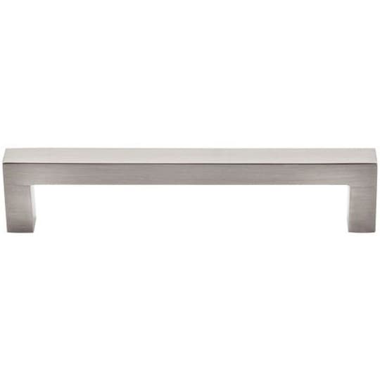 5-1/16" Asbury Square Bar Pull, Brushed Satin Nickel