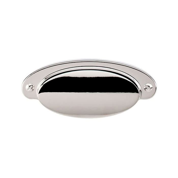 2-9/16" Asbury Dakota Cup Pull, Polished Nickel