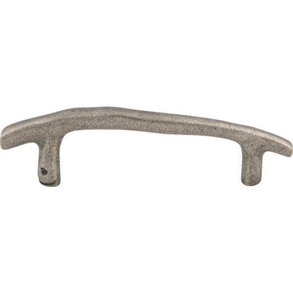 3-1/2" Aspen Twig Pull, Silicon Bronze Light
