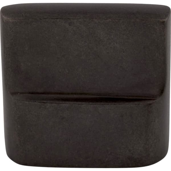 1-3/8" Aspen Flat Sided Knob, Medium Bronze
