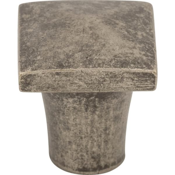 3/4" Aspen Square Knob, Silicon Bronze Light