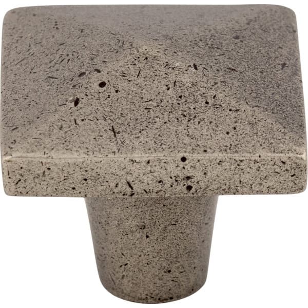 1-1/2" Aspen Square Knob, Silicon Bronze Light