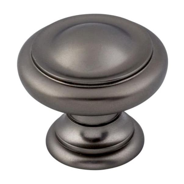 1-1/8" Nouveau Dome Knob, Ash Gray