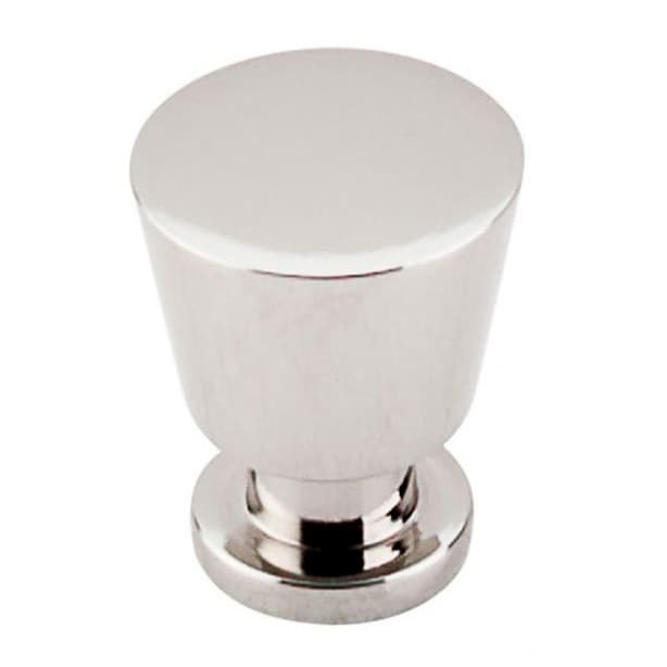 7/8" Nouveau Rocks Knob, Polished Nickel