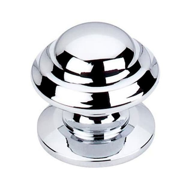 1-3/8" Britannia Empress Knob, Polished Chrome