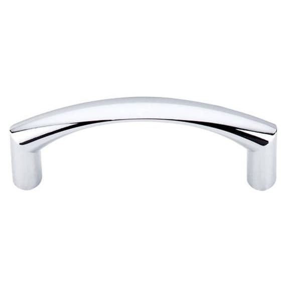3" Nouveau Griggs Pull, Polished Chrome