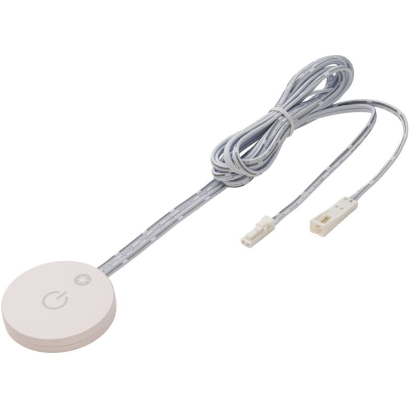 PowerSync Wired Controller On/Off/Touch Dimmer, Surface-Mounted, Nickel