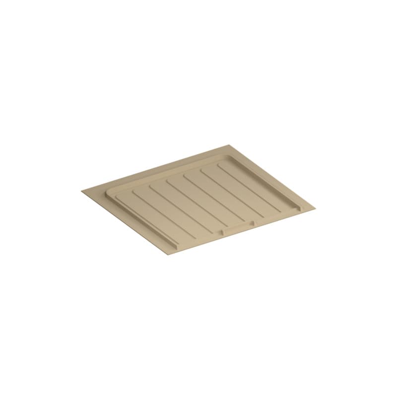 21"-24" Undersink Vanity Drip Tray, Almond