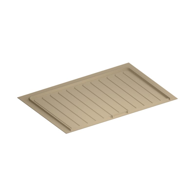 33"-36" Thermoplastic Sink Base Drip Tray, Almond