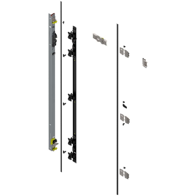 Revego Duo Hinge Bracket Set for Pocket Height 1957 - 2106mm, Left, Zinc-Coated