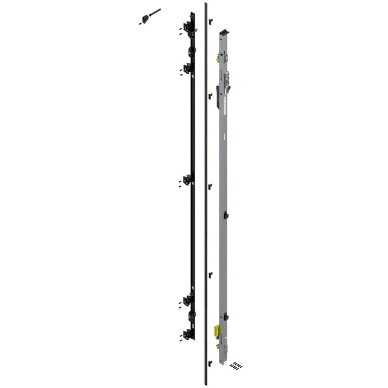 Revego Uno Hinge Bracket Set for Pocket Height 2257 - 2406mm, Right, Zinc-Coated