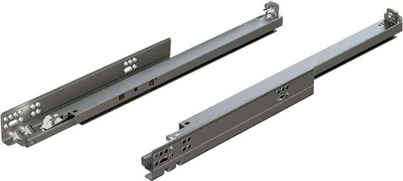 21" 563 TANDEM plus BLUMOTION Undermount Drawer Slide for 1/2" Material, Soft-Closing