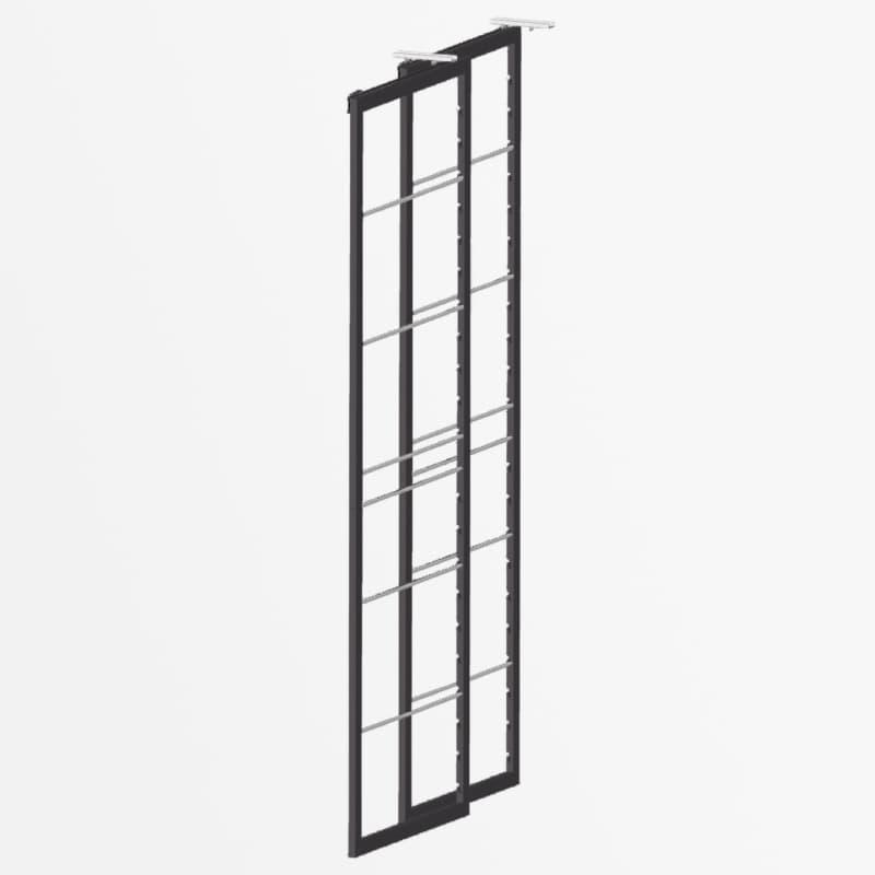 2-24 FRAMES BAMBOO BLACK COMP PER SET, DRY-2F-24BK