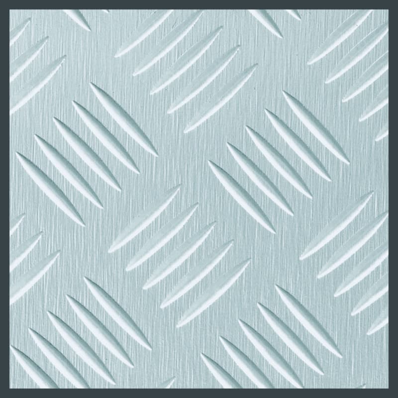 200 Series HPL Metal Laminate 216 Footplate Aluminum, 4' x 8'