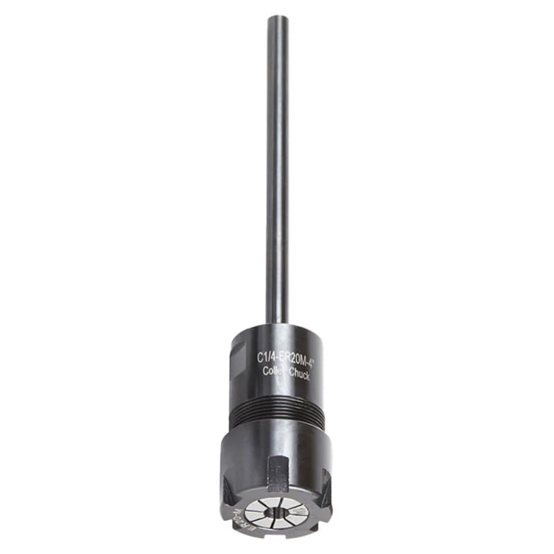 5-7/8" Length x 1-7/64" Dia x 1/4" Inner Dia CNC High Precision Tool Holder Extension, 1/4" Shank