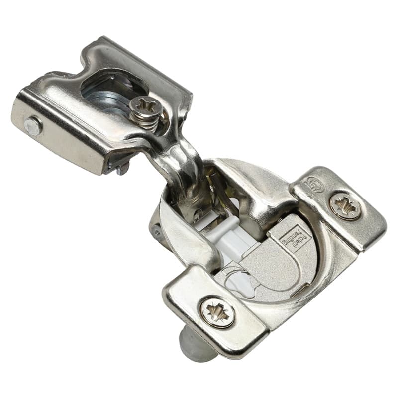 TEC 864 108° Opening Side-Mount Face Frame Hinge, 45mm Boring Pattern, Soft-Closing, 5/8" Overlay, Dowelled