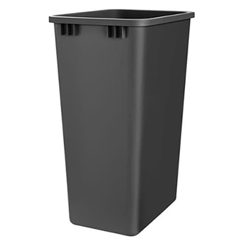 50 Quart Replacement Waste Container, Black