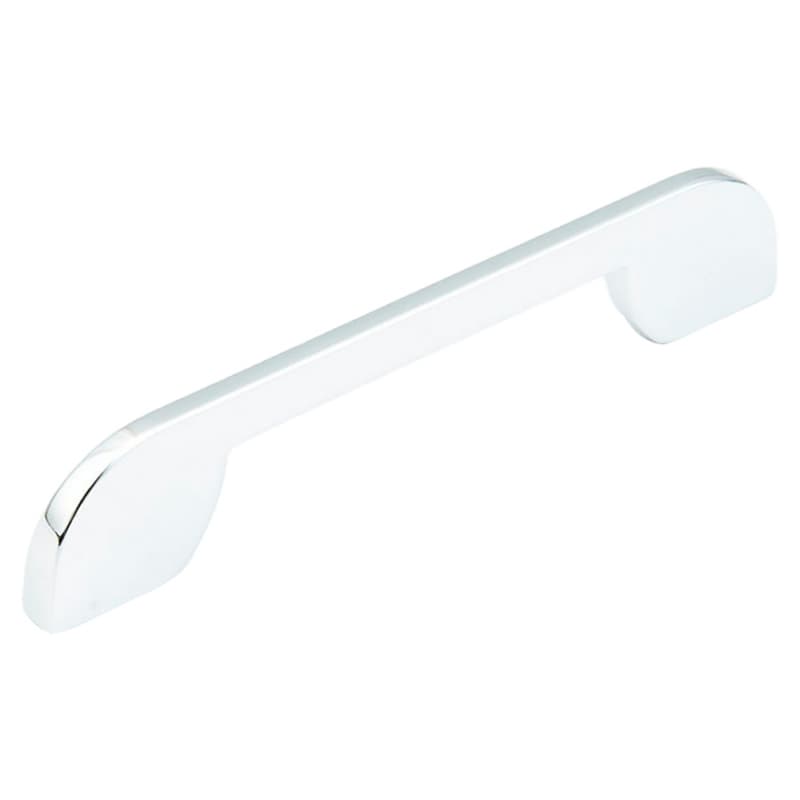 3-3/4" x 5-1/16" Profile Cabinet Pull, Polished Chrome