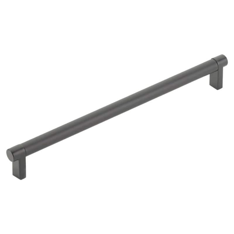 10" Select Rectangular Stem Smooth Cabinet Pull, Oil Rubbed Bronze/Flat Black
