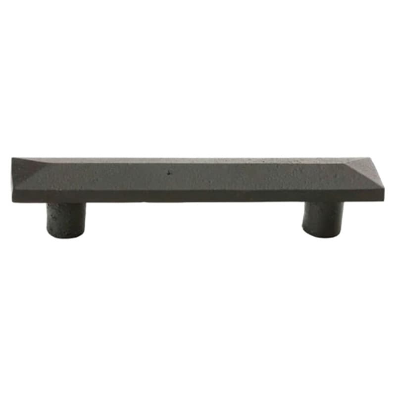 6" Pyramid Cabinet Pull, Flat Black Bronze