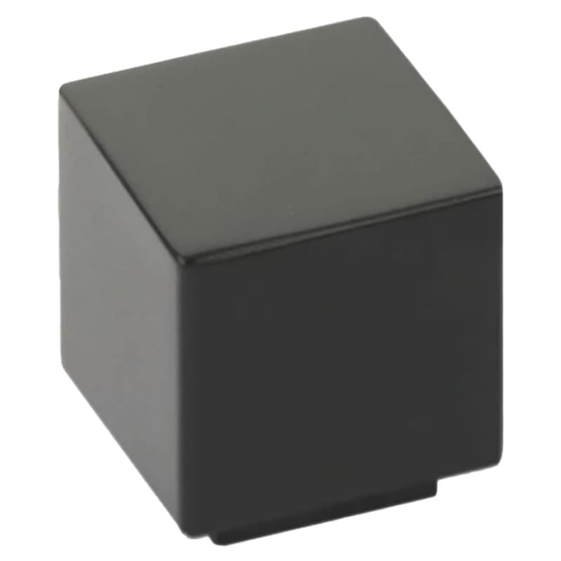 1" Allerton Cabinet Knob, Flat Black