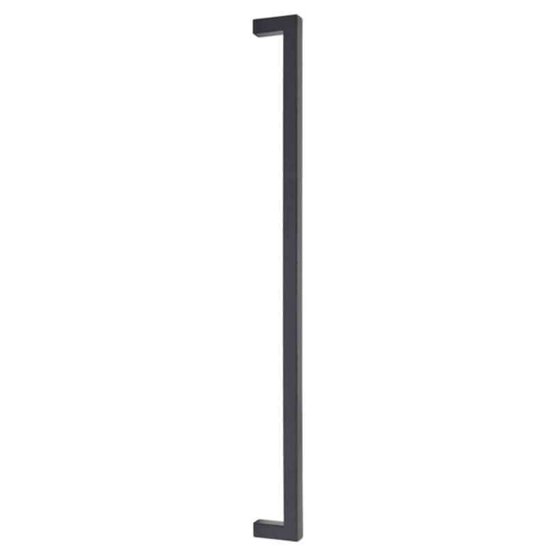 18" Warwick Back to Back Mounting Appliance Pull, Flat Black