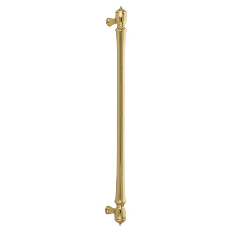 18" Spindle Concealed Surface Mounting Appliance Pull, Polished Brass