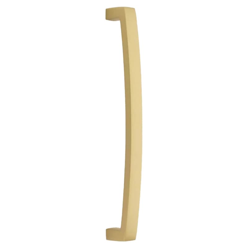 12" Bauhaus Concealed Surface Mounting Appliance Pull, Satin Brass