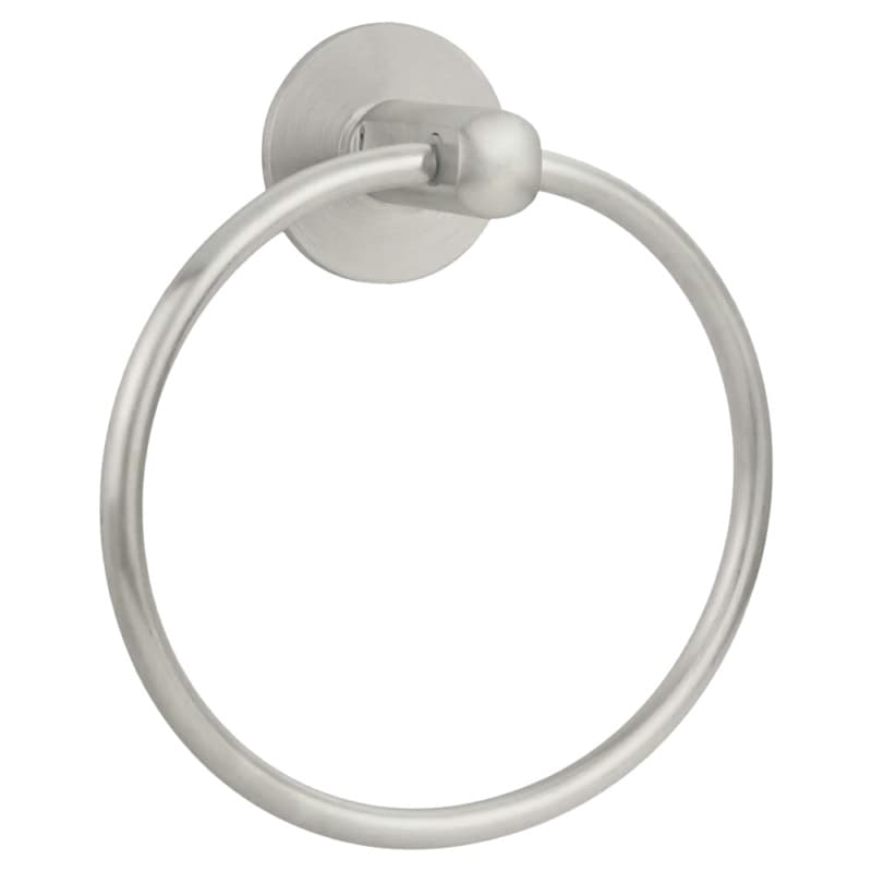 Disk 2 Rosette Towel Ring, Stainless Steel