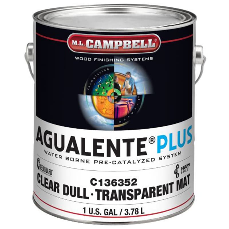 MagnaMax® H20 Pre-Catalyzed Water Borne Clear Polyurethane, Dull, 1 Gallon
