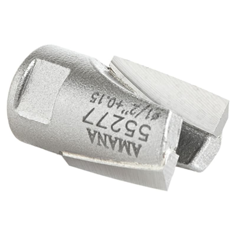 1/2" + 0.15" Dia x 9/16" Carbide Tipped Mortising Bit, Screw Down Shear Cutter, 1/4" - 28 Thread