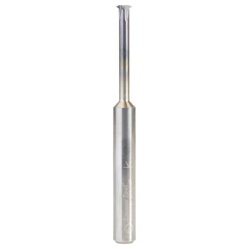 0.18" x 1" AlTiN Coated Solid Carbide CNC Single Form Thread Mill Bit, 4-Flute, 1/4 Shank